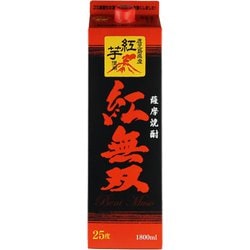 紅無双パック 25度 1800ml [焼酎]