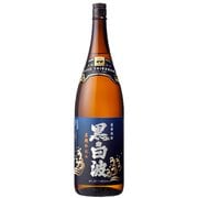 薩摩 さつま白波黒麹仕込 芋 25度 1800ml [焼酎]