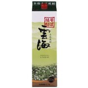雲海 そば パック 25度 2700ml [焼酎]
