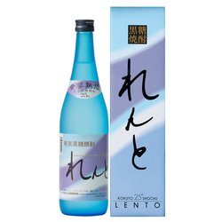 奄美開運 れんと 黒糖 化粧箱入 25度 720ml [焼酎]