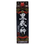 山元 黒蔵の神 芋 パック 25度 1800ml [焼酎]