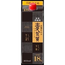 高千穂 麦気質 スリムパック 麦 18度 900ml [焼酎]