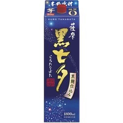 田崎 薩摩 黒七夕 芋 パック 25度 1800ml [焼酎]