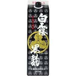白露 黒麹 芋 パック 25度 1800ml [焼酎]