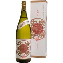 種子島酒造 炭火焼安納 黒麹 芋 25度 1800ml [焼酎]