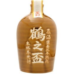 出水 鶴之盃 甕壺3年熟成芋 木箱入 36度 720ml [焼酎]