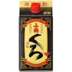 小正 小鶴 くろ 芋 パック 25度 900ml [焼酎]