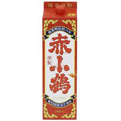小正 赤小鶴 芋 パック 25度 1800ml [焼酎]