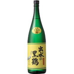 出水 出水に黒鶴 芋 25度 1800ml [焼酎]