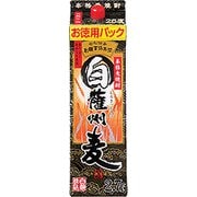 若松 白薩州 麦 パック 25度 2700ml [焼酎]
