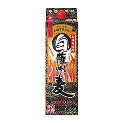 若松 白薩州麦 パック 25度 1800ml [焼酎]