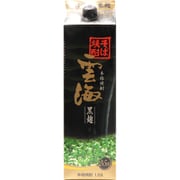 雲海 そば 黒麹 パック 25度 1800ml [焼酎]