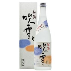 越路吹雪 吟醸 60％ 化粧箱入り 14度～15度 720ml [日本酒]