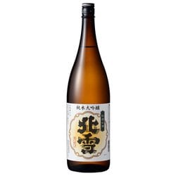 北雪 純米大吟醸 五百万石 化粧箱入り 15度 1800ml [日本酒]