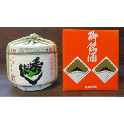 秀よし 上撰1升菰樽 15度 1800ml [日本酒]