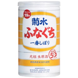 菊水 ふなぐち一番しぼり 缶 19度 200ml [日本酒]
