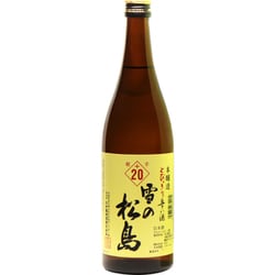 雪の松島 本醸造 入魂超辛 +20 19度 720ml [日本酒]