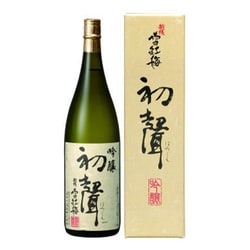 越後雪紅梅 吟醸 初聲 15度 1800ml [日本酒]
