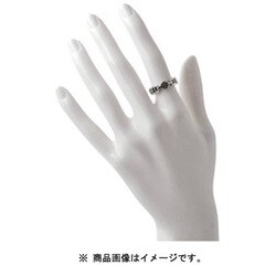 HOORSENBUHS DAME TRI-LINK 14号 ホーセンブース DAME TRI-LINK WITH DIAMOND BRIDGES｜silver｜Ring