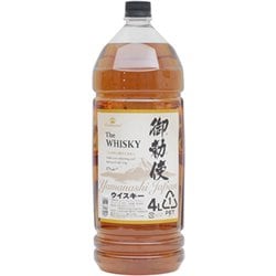 コンチネンタルウイスキー 御勅使ラベル ぺット 37度 4000ml [ウイスキー]