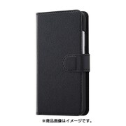 INA-AQR2COELC1/BB [AQUOS R2 Compact 手帳型ケース ベーシックレザー/ブラック/ブラック]