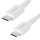 Type-C to Type-Cケーブル PD対応＋温度センサー 超タフ MCPC認証 2m ホワイト OWL-CBSM2PKCC20-WH