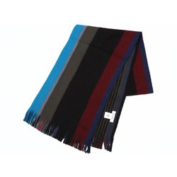 ポールスミス　マフラー ポールスミス Paul Smith マフラー ストライプ グレー メンズ
