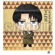 進撃の巨人 クッションカバー リヴァイ [キャラクターグッズ]