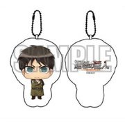 進撃の巨人 ミニクッションキーホルダー エレン [キャラクターグッズ]
