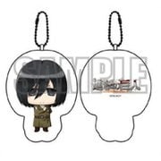 進撃の巨人 ミニクッションキーホルダー ミカサ [キャラクターグッズ]