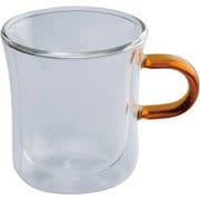 ガラス製マグ 260ml ダブルウォールマグ