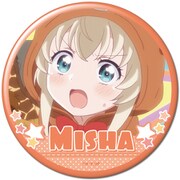うちのメイドがウザすぎる！ 缶バッジ デザイン04 高梨ミーシャ/D [キャラクターグッズ]