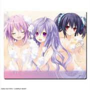 ネプテューヌシリーズ ラバーマウスパッド デザイン01 ネプテューヌ＆ノワール＆プルルート [キャラクターグッズ]