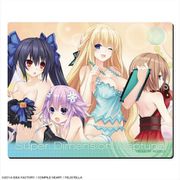 ネプテューヌシリーズ ラバーマウスパッド デザイン03 ネプテューヌ＆ノワール＆ブラン＆ベール [キャラクターグッズ]