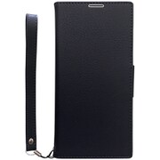AQUOS zero用 FlipNoteSlim クラリーノ フリップノートケース シュリンクブラック TR-AQZ-FNST-TSBK