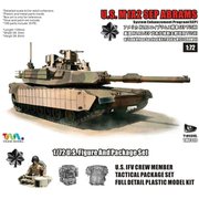 ミリタリーシリーズ 7310I M1A2 SEP エイブラムス TUSK I w/M153 CROWSII アイアンオークリーフセット [1/72 プラモデル]