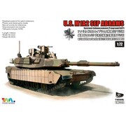 ミリタリーシリーズ 7310S M1A2 SEP エイブラムス TUSK I w/M153 CROWSII シルバーオークリーフセット [1/72 プラモデル]