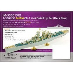 IM53515 アメリカ海軍 大型巡洋艦 CB-2 グアム用 HB社用 艦船用ディティールアップセット [プラモデル用品]