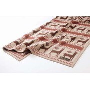 アルパカ毛布 毛羽部分 ベージュ 140×200cm 京都西川 a17379