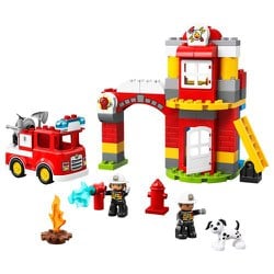 ヨドバシ.com - LEGO レゴ 10903 [デュプロ 光る！鳴る！消防車と