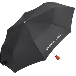 折りたたみ傘 持ち手ドライバー型アンブレラ 61cm 手開き式 ブラック 2710KNIRPS-BK