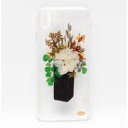 押し花スマートフォンケース Disegno(ディセーニョ) for iPhone XS Max Flower Pot