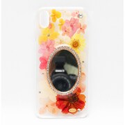 押し花スマートフォンケース Disegno(ディセーニョ) for iPhone XS Max Sreenia