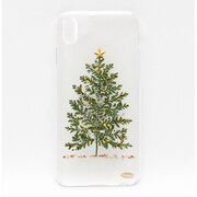 押し花スマートフォンケース Disegno(ディセーニョ) for iPhone XS Max Christmas