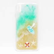 押し花スマートフォンケース Disegno(ディセーニョ) for iPhone XR Last Summer