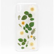 押し花スマートフォンケース Disegno(ディセーニョ) for iPhone XS Max Vanilla garden