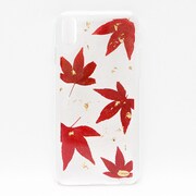 押し花スマートフォンケース Disegno(ディセーニョ) for iPhone XR Mapleholic