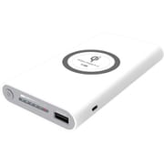 Qiワイヤレスパワーバンク 8000mAh QC3.0ポート PSE対応 ホワイト Y-8000-WH