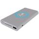 Qiワイヤレスパワーバンク 8000mAh PSE対応 グレー Y-8000-GY