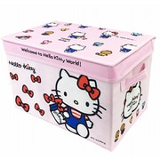 ハローキティ フタ付き収納ボックス 88-928
